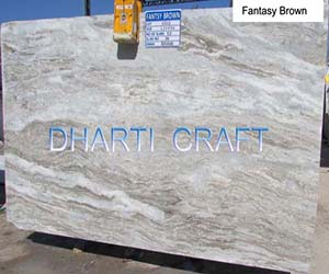 Fantasy Brown Granite Slab Suppliers India