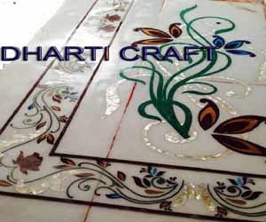 Marble carpet Pietra dura design