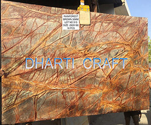 Bidasar brown marble slab