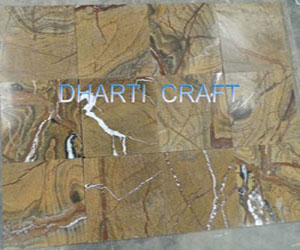 Rainforest Yellow Marble Supplier from India